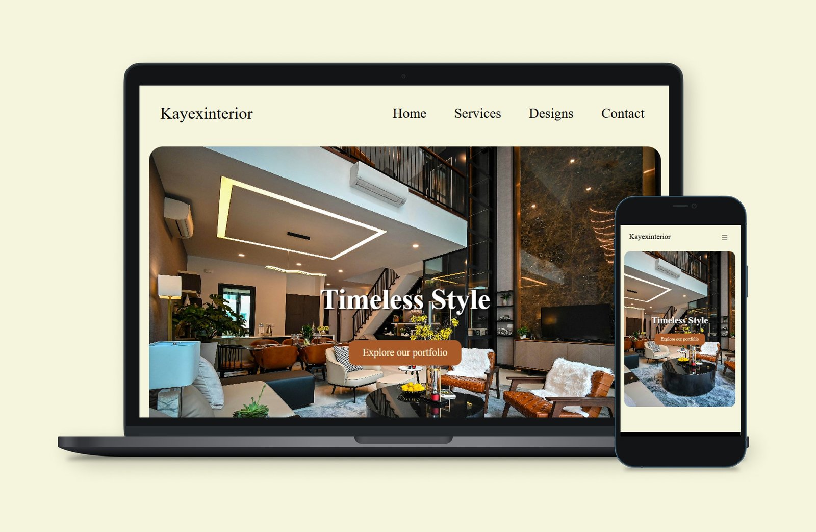 Interior Design Website